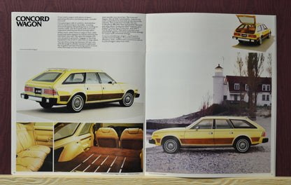 1980 AMC Dealer Brochure, concord wagon