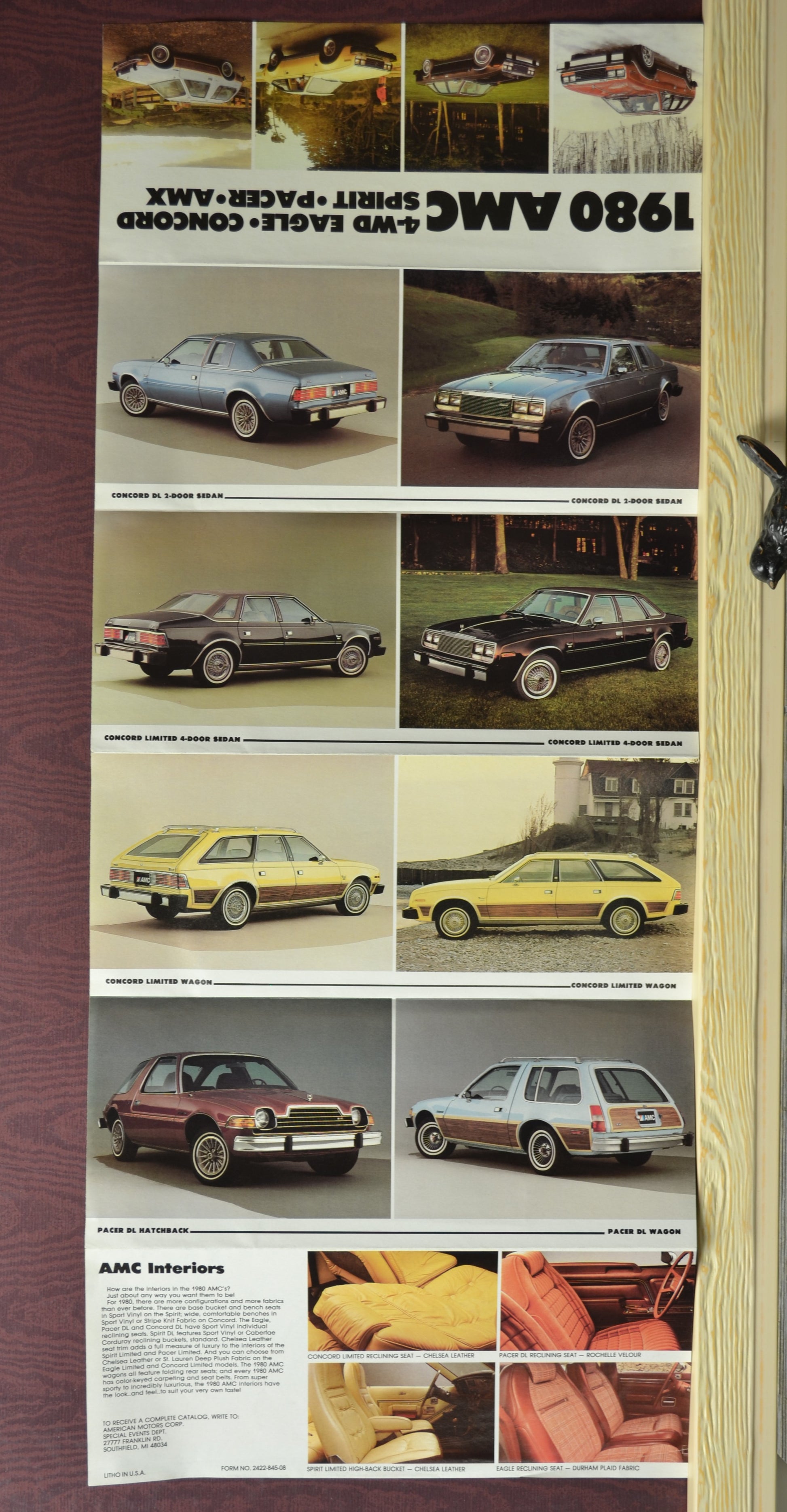 1980 amc dealer sales brochure, pamphlet front