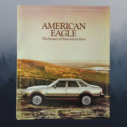 1980 american motors eagle 4wd sale brochure