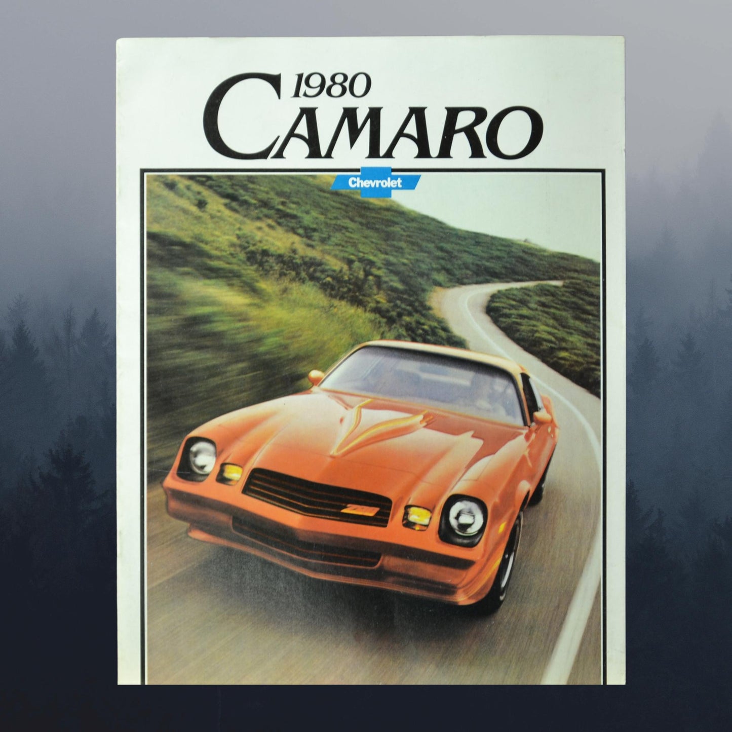 1980 chevrolet camaro dealer ad brochure