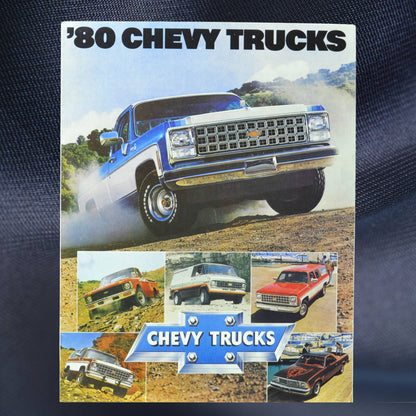 1980 Chevy Trucks Dealer Ad – Square Body, Suburban, LUV & Classic Collectible