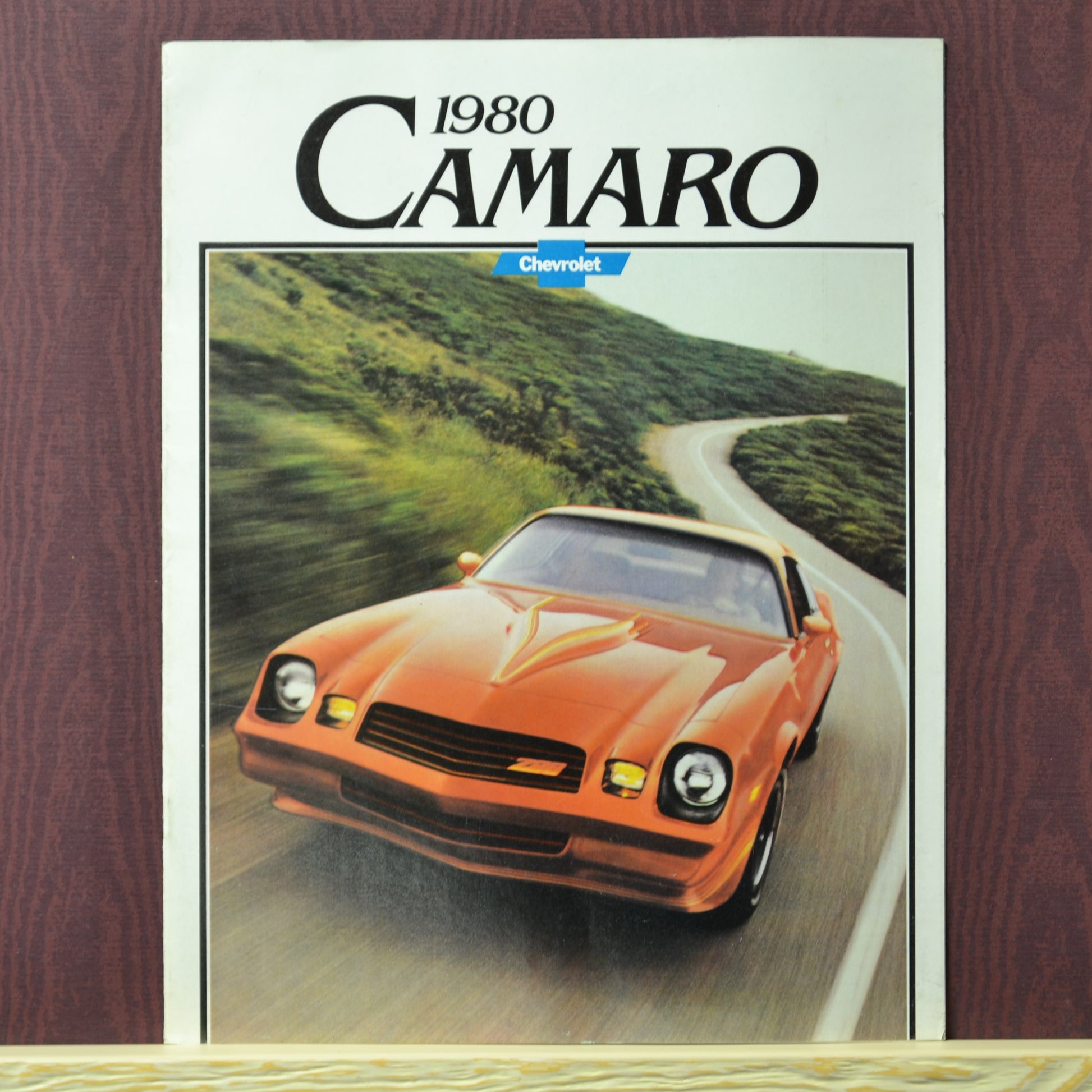 1980 chevrolet camaro dealer ad brochure, cover