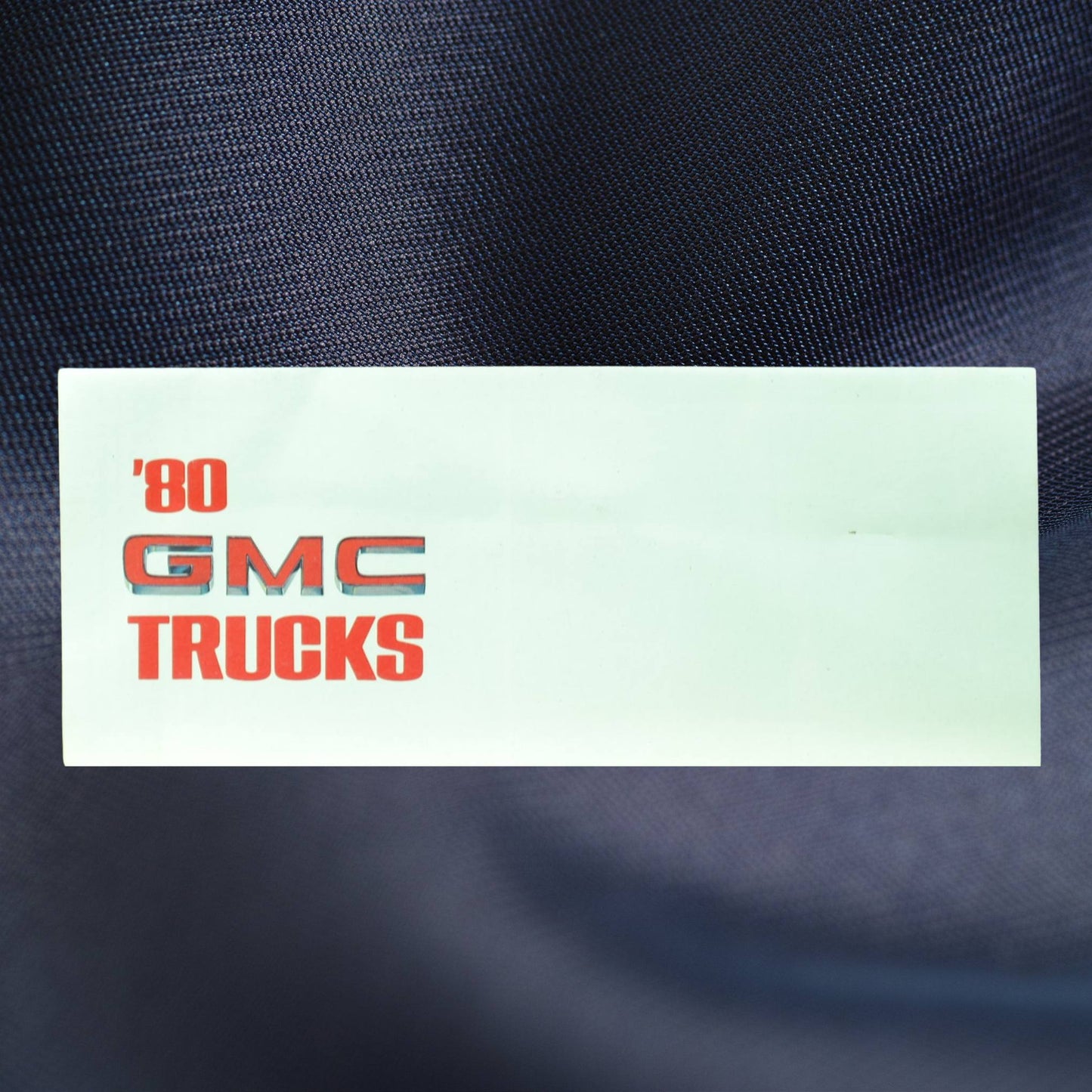 1980 gmc trucks foldout brochure sales ad