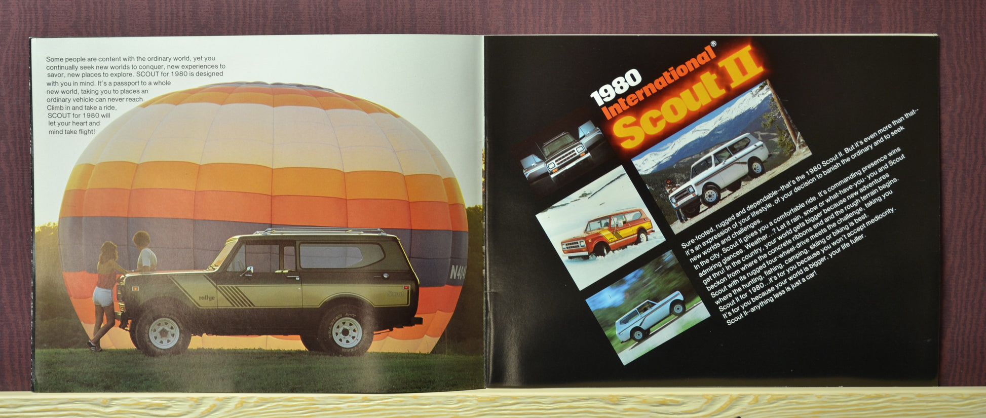 1980 International Scout II Dealer Brochure, sales ad