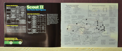 1980 International Scout Dealer Brochure, sales ad, facts