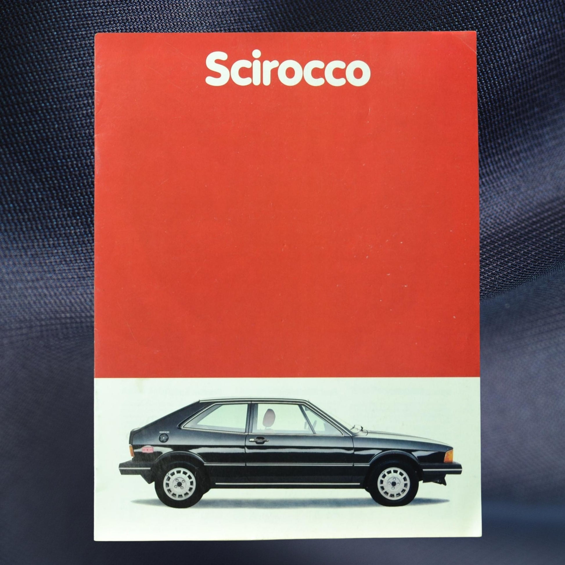1981 VW Scirocco Ad Brochure | Vintage Automotive Collectible
