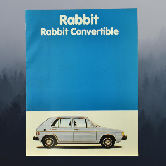 1981 Volkswagen Rabbit Dealer Brochure - Classic Automotive Literature