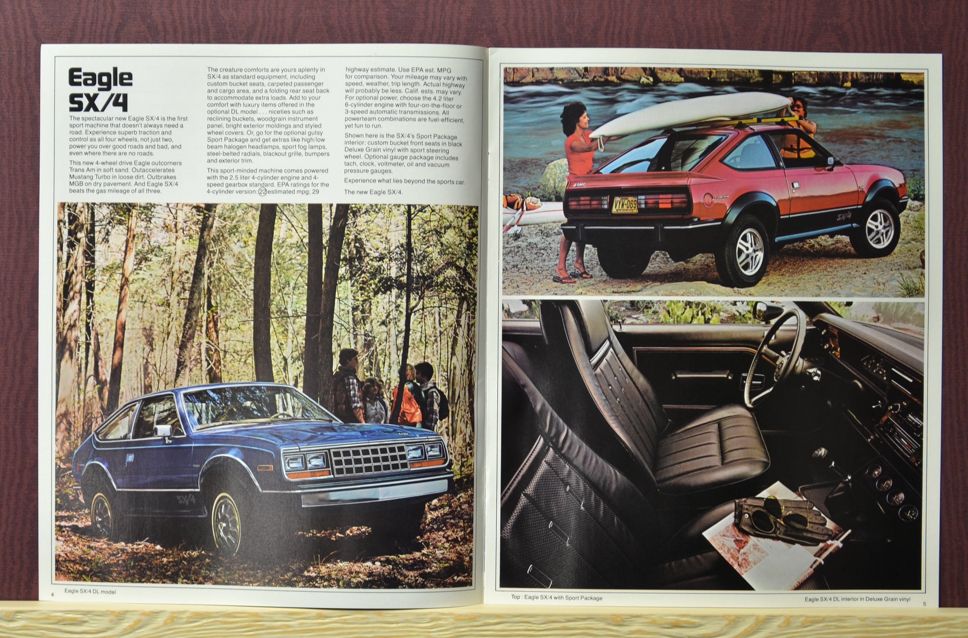 1981 AMC Eagle 4WD Dealer Brochure - Classic Automotive Literature