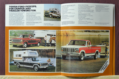 1981 Ford Pick up Camping and Trailer towing fun