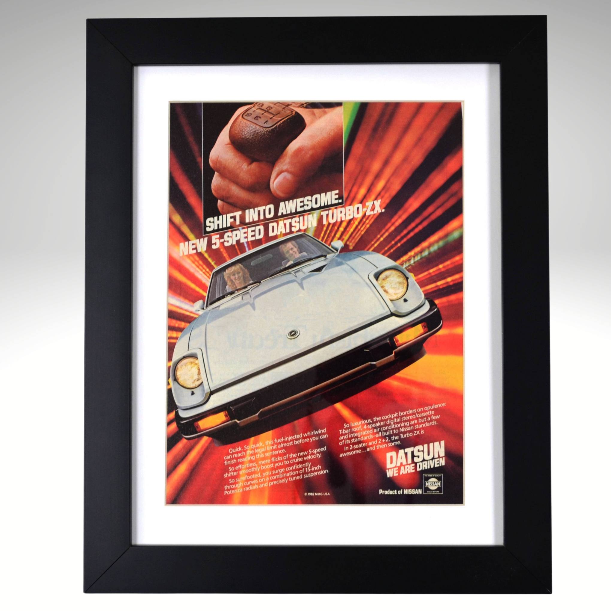 Vintage Nissan, Datsun Car Ads & wall art – Vintage Art Garage