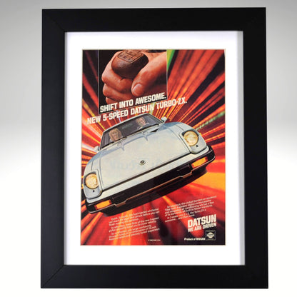 1982-datsun-280zx-turbo-framed-vintage-sports-car-print-12x15
