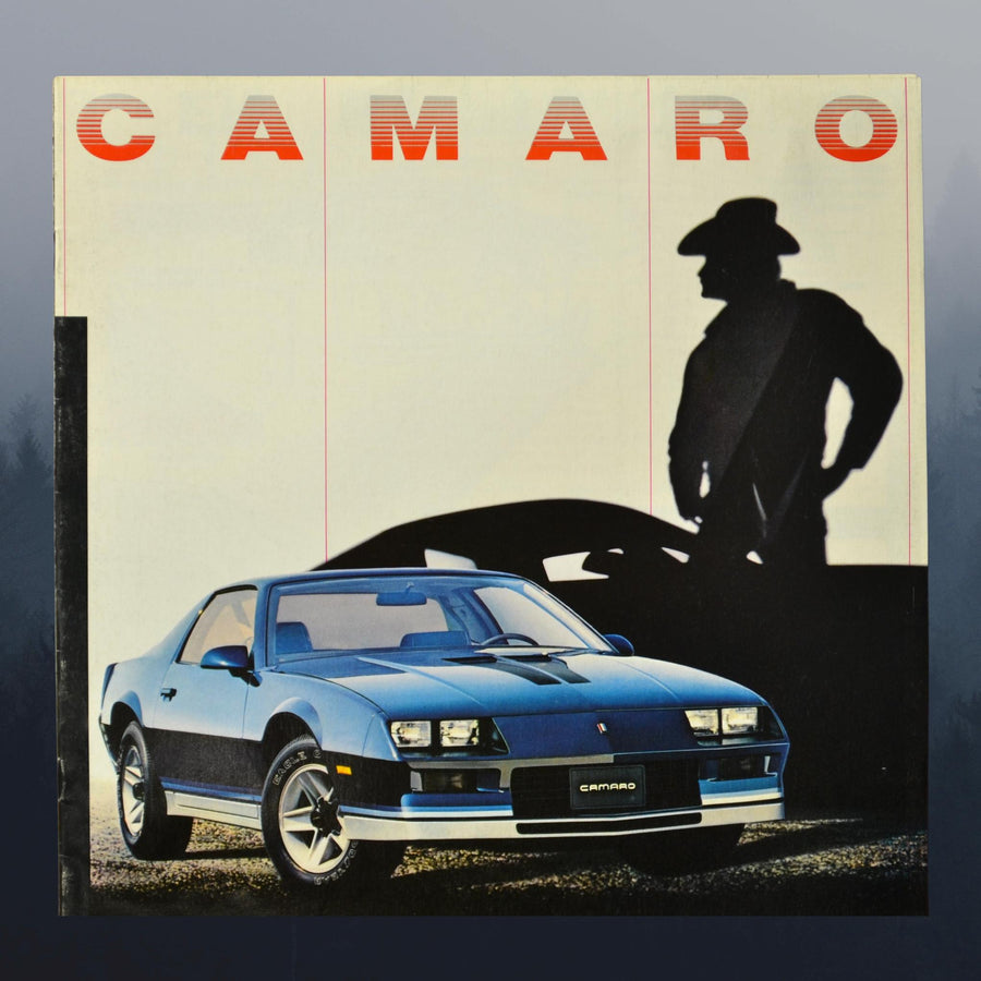 1982 Camaro Dealer Brochure - Classic Car Collectible - Vintage Art Garage