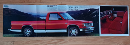 1982 Chevrolet S-10  20 page sales literature vintage Chevy truck
