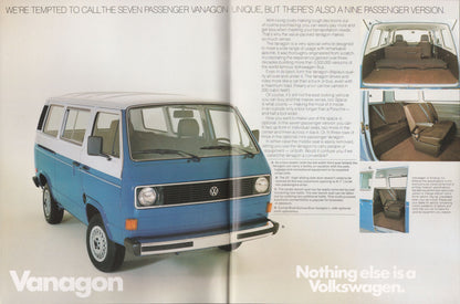 1982 volkswagen vanagon blue passenger van interior layout