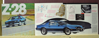 1982 Camaro Dealer Brochure - Classic Car Collectible