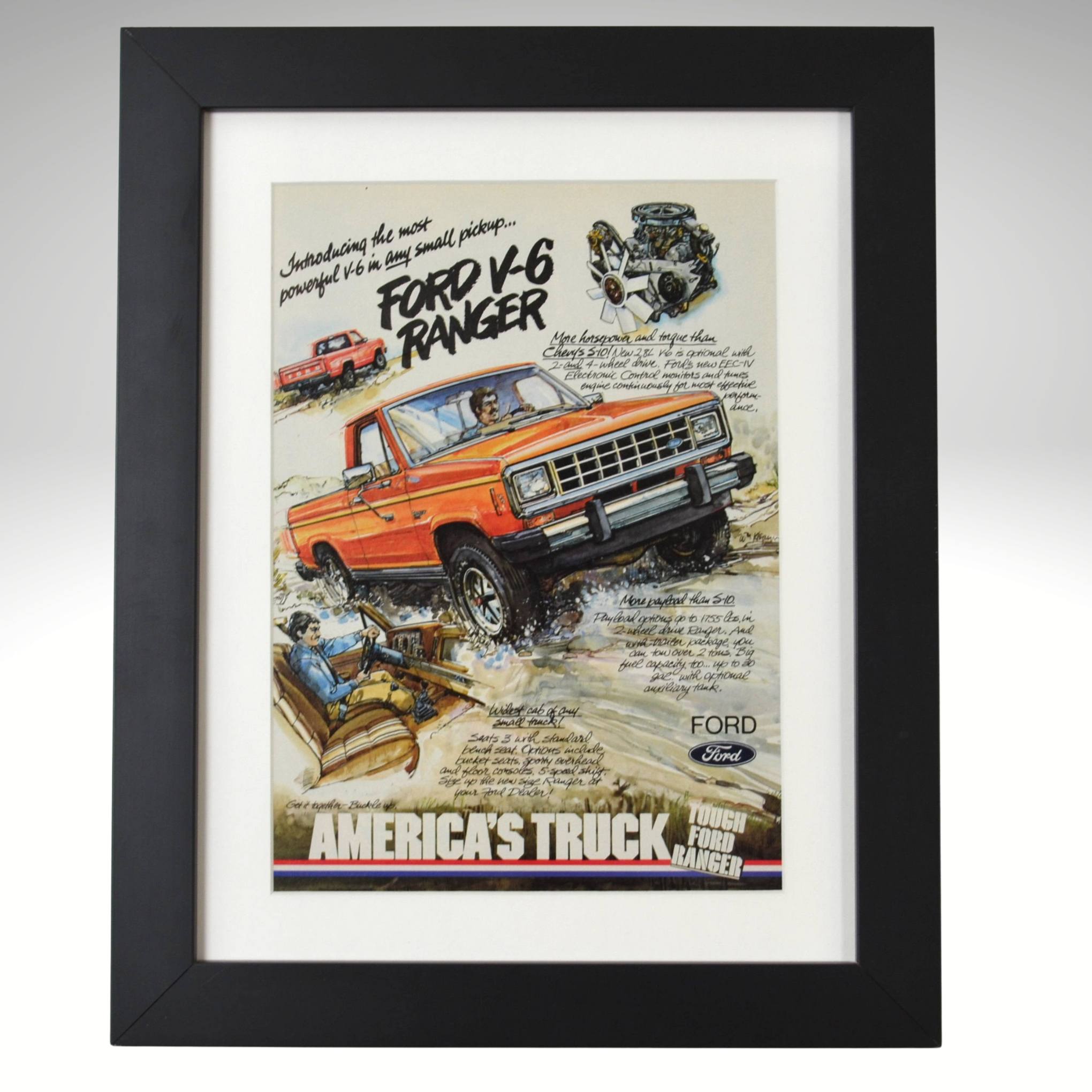 Vintage Ford Truck Ads | Wall Art & Gifts for Truck Lovers