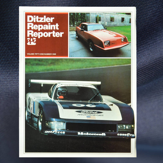 1984 Ditzler Repaint Reporter Cover – Mustang GTP Race Car