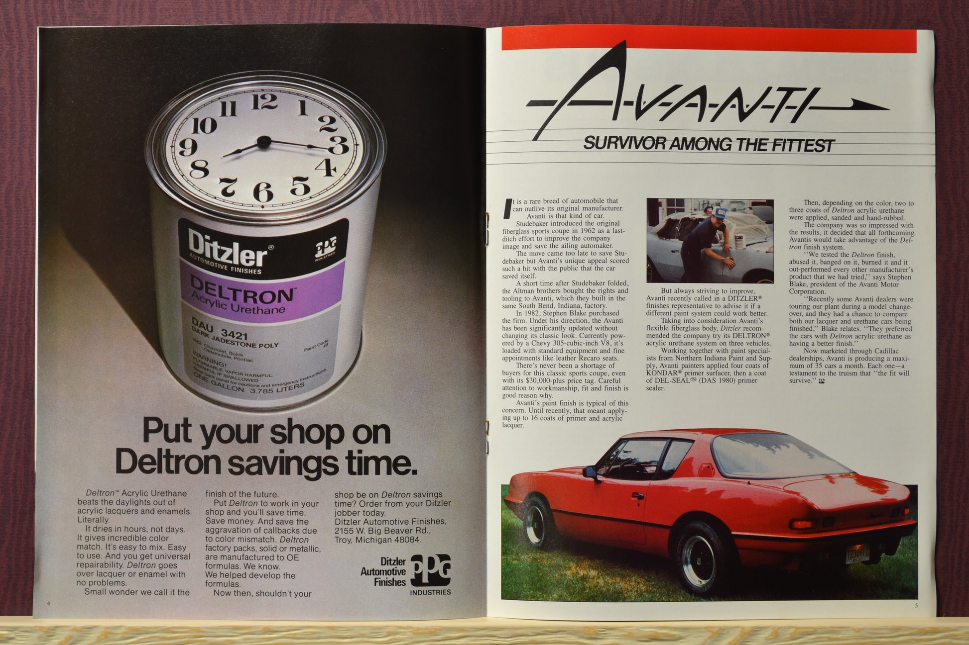 Avanti Article – Ditzler Paintwork