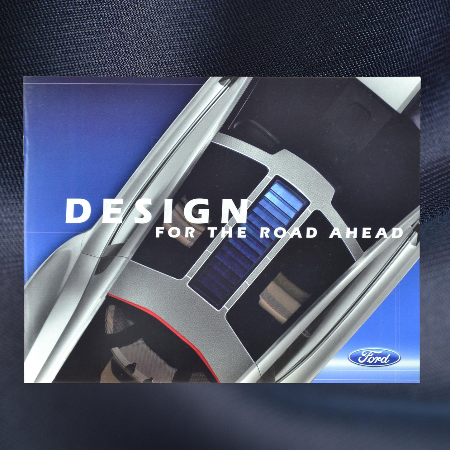 Front cover of the 2006 Ford concept car brochure featuring bold design and 'Design for the Road Ahead' tagline.