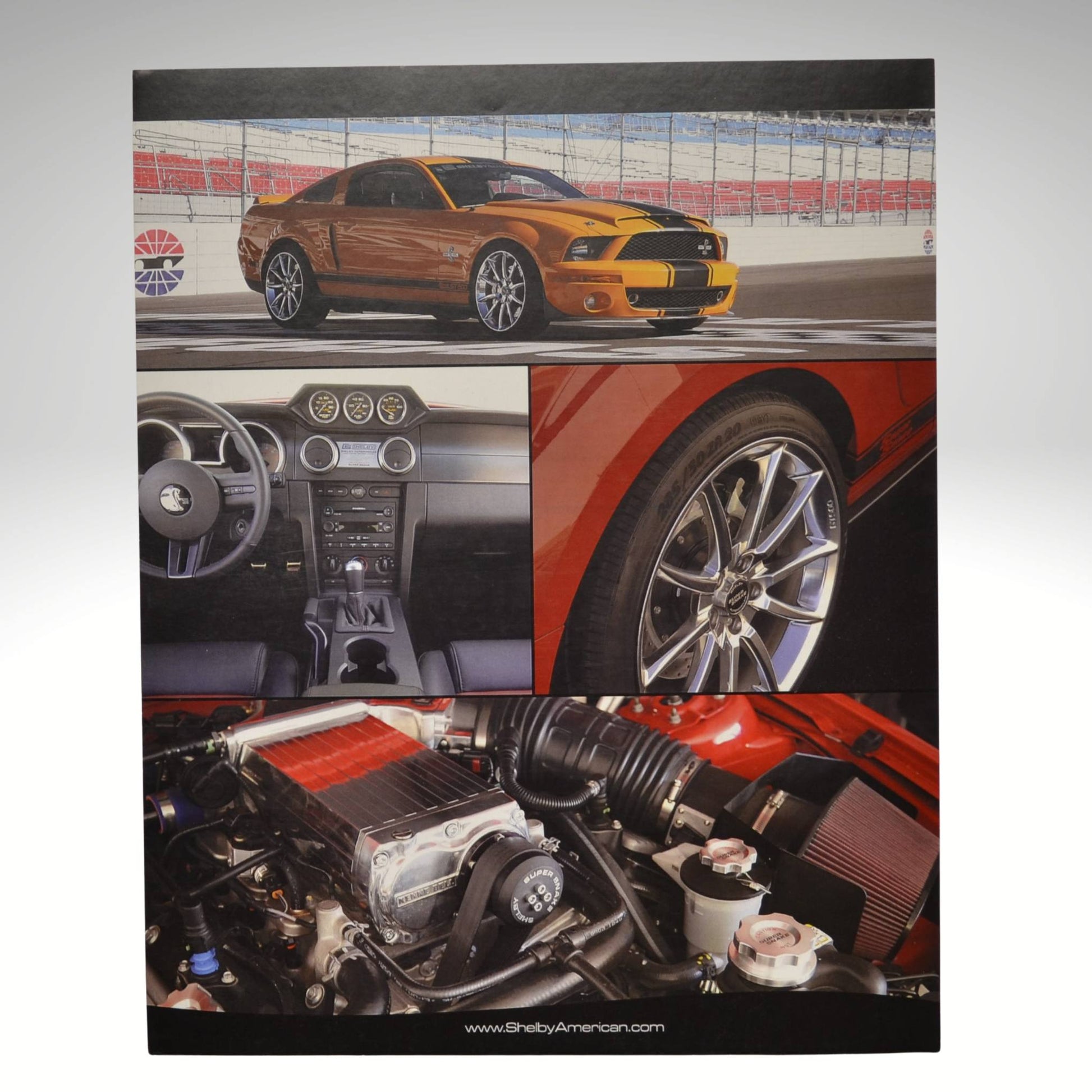 Shelby GT500 Super Snake promotional flyer 2007 2008 2009