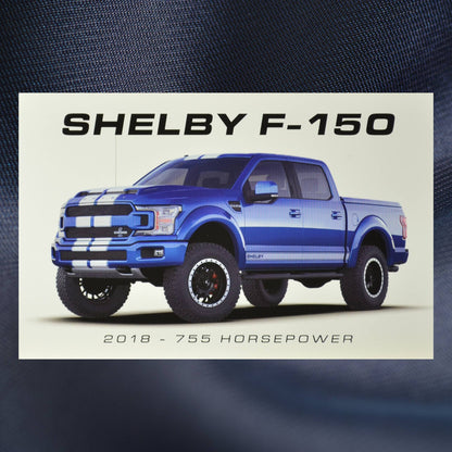 2018 Shelby F-150 Promo Card Front - Supercharged Truck Memorabilia