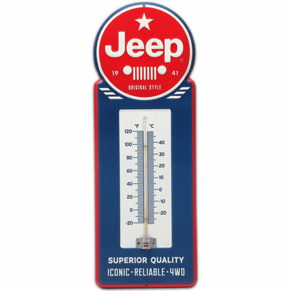 Jeep Superior Quality Wall Thermometer