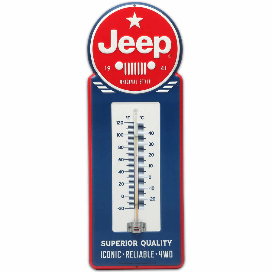 Jeep Superior Quality Wall Thermometer