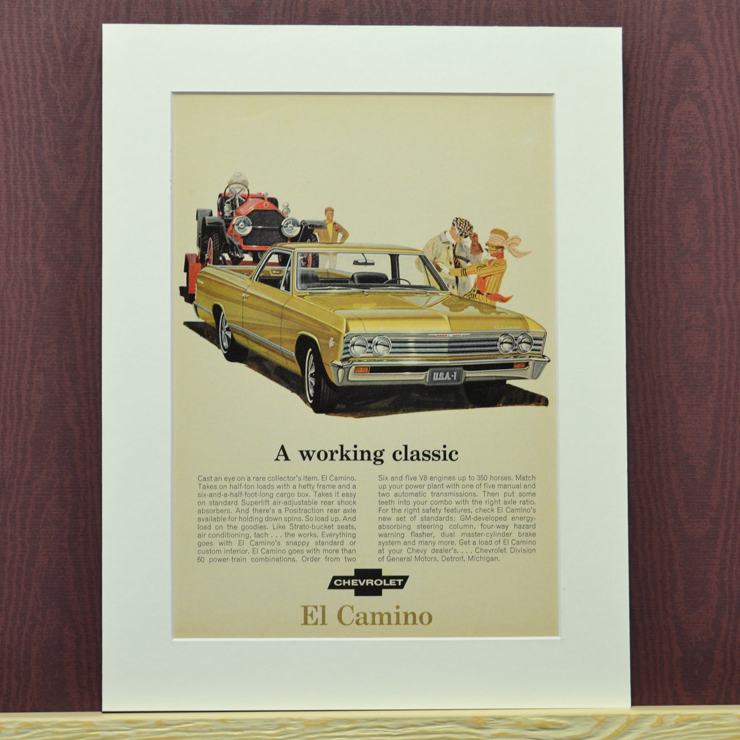 1967 Chevy elcamino print