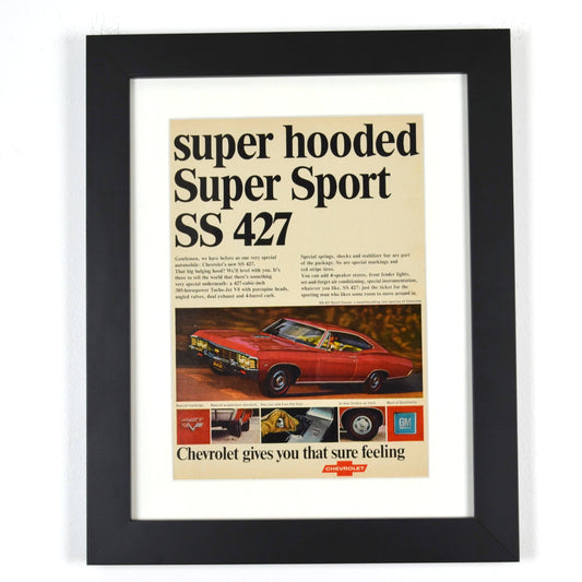 Legendary 427: 1967 Impala SS 427, framed