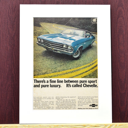 1969 Chevrolet Chevelle SS 396 Ad