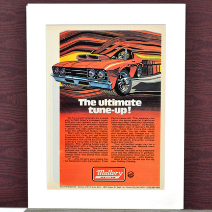 69 Chevelle Mallory ignition print ad