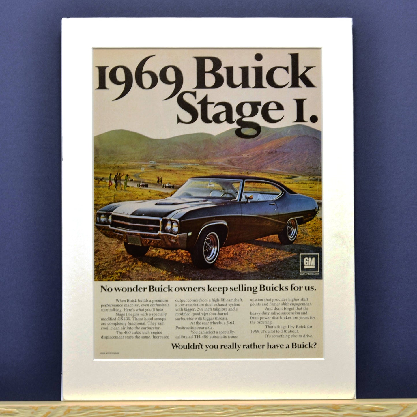 1969 Buick skylark stage 1 print