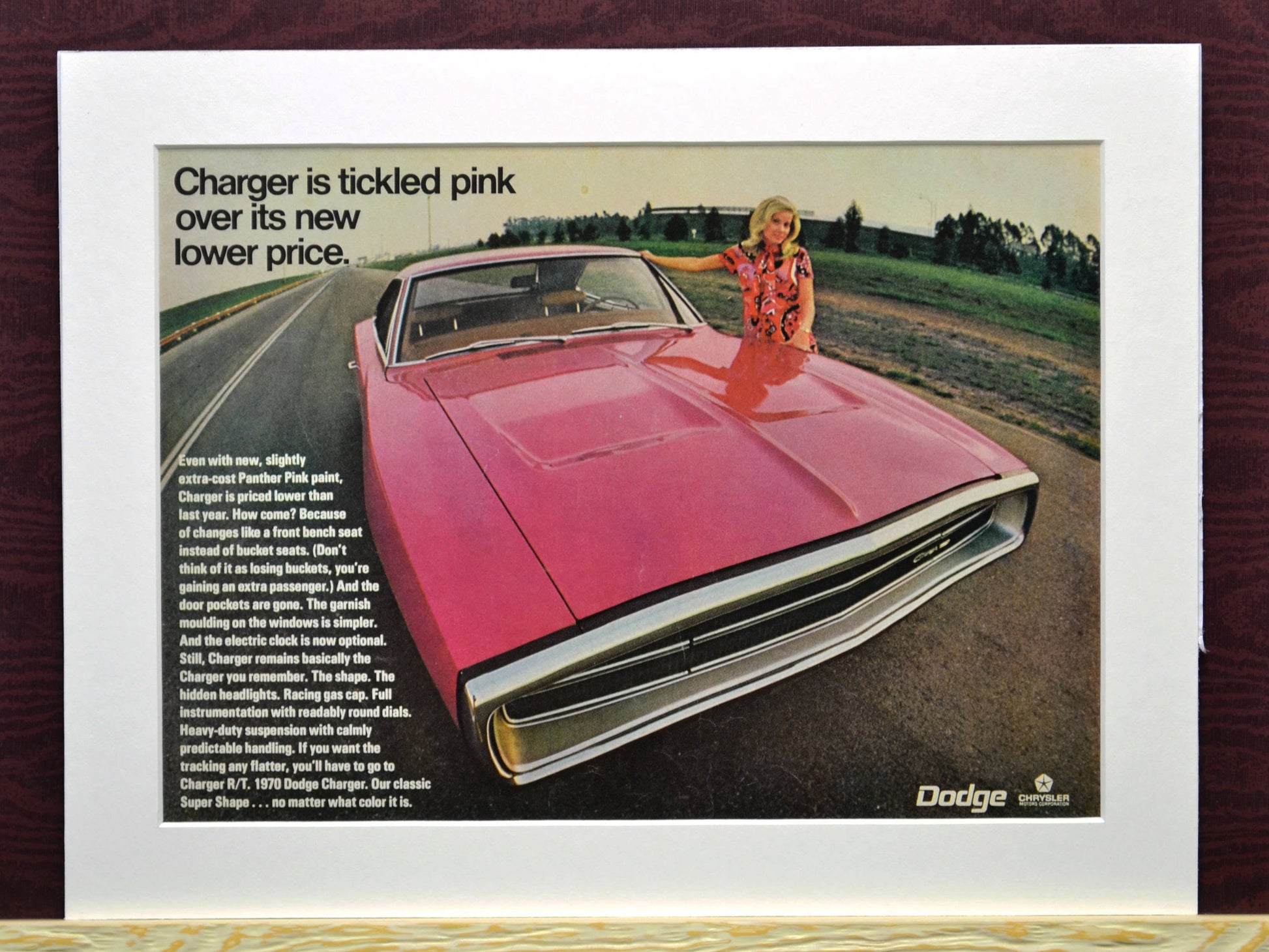 1970 Dodge charger print