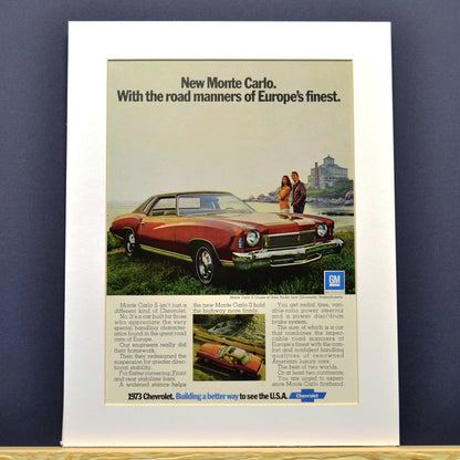 1973 Chevrolet Monte Carlo Print