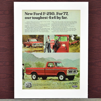 1977 Ford F250 Pickup Truck Print