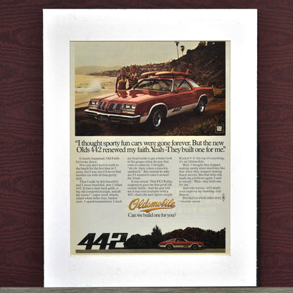 1977 Oldsmobile 442 memorabilia