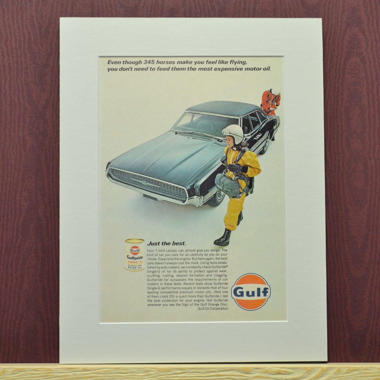 Fill Up on Nostalgia: Gulf Oil Print