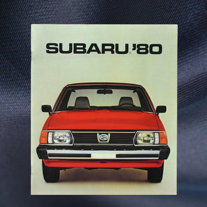 1980 Subaru Full Line Dealer Sales Brochure - Original Vintage Ad