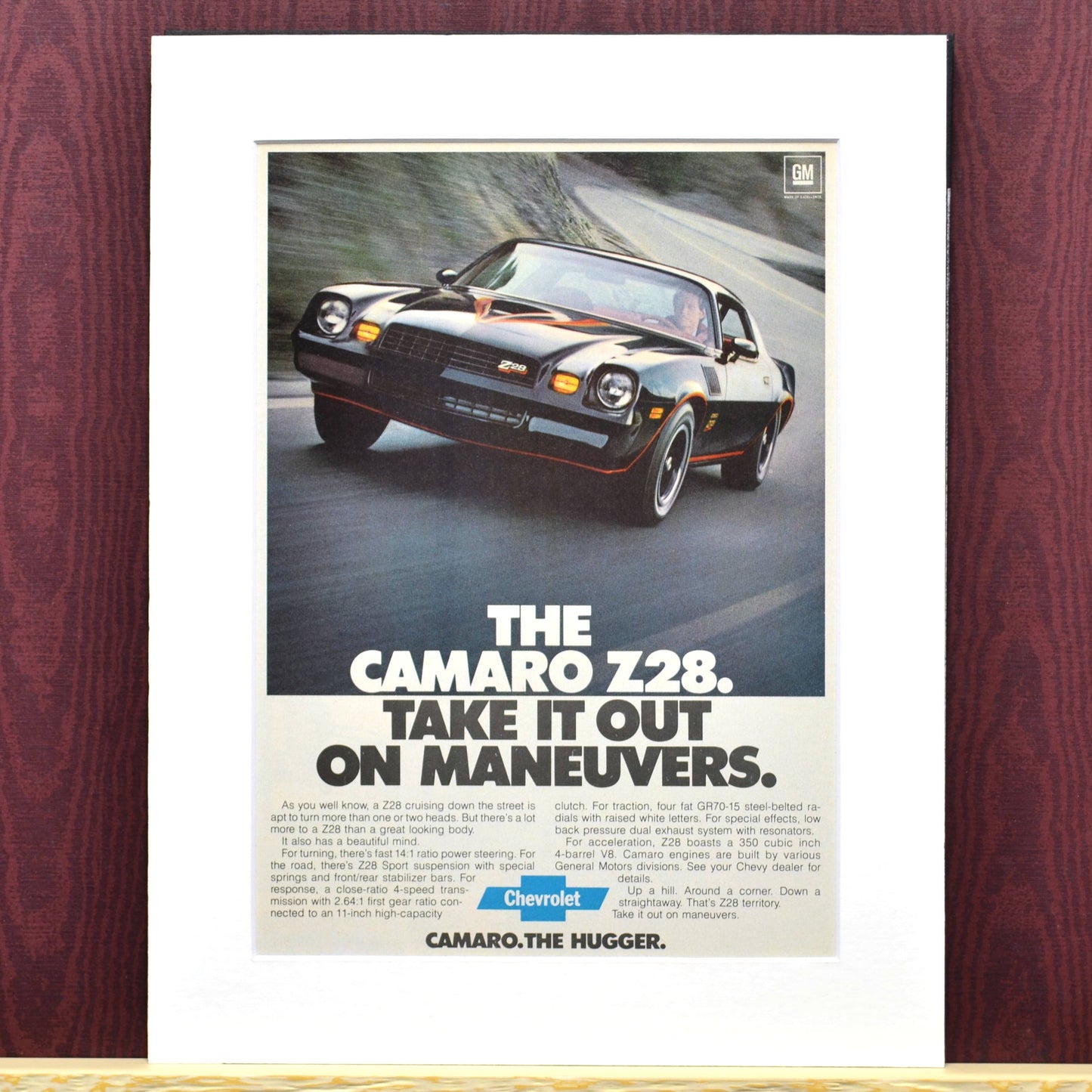 1978 Chevrolet Camaro Z28 Ad