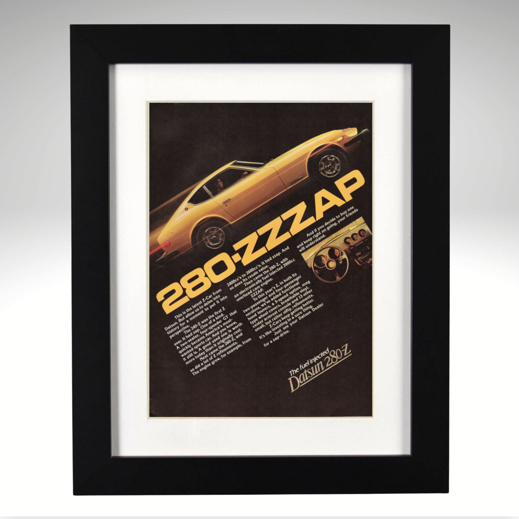 Vintage Nissan, Datsun Car Ads & wall art – Vintage Art Garage