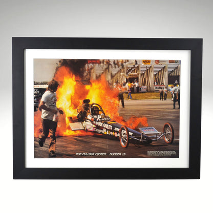 1972 Don Garlits NHRA Winter Nationals Ad – Framed Vintage Drag Racing Art