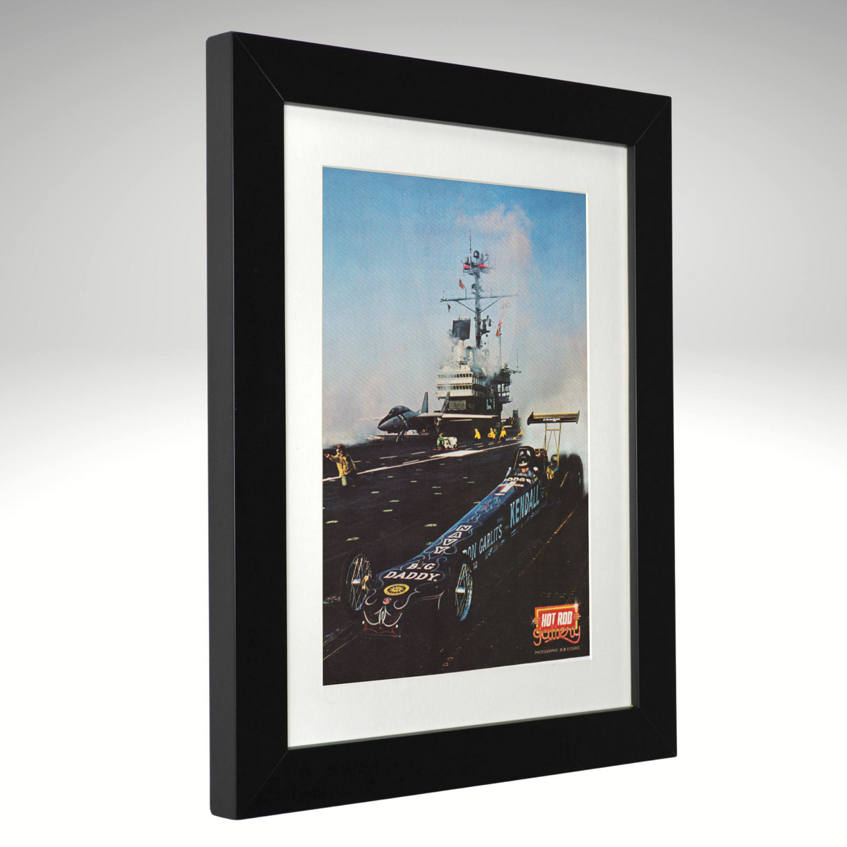 1980 Don Garlits Swamp Rat XXII USS Ranger framed print side view
