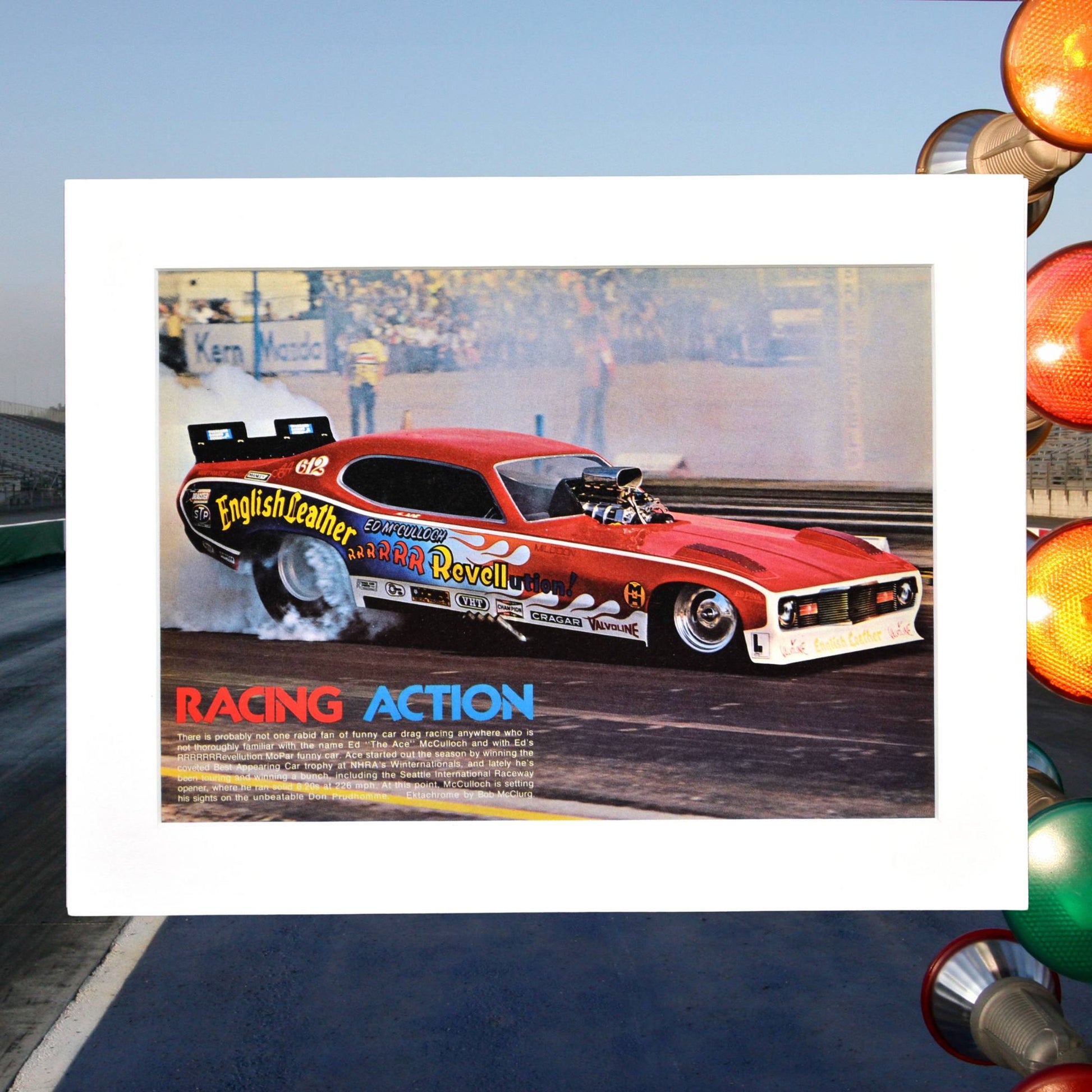 Ed "The Ace" McCulloch NHRA Funny Car Print