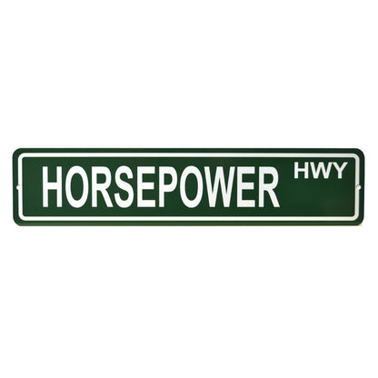 horsepower street sign
