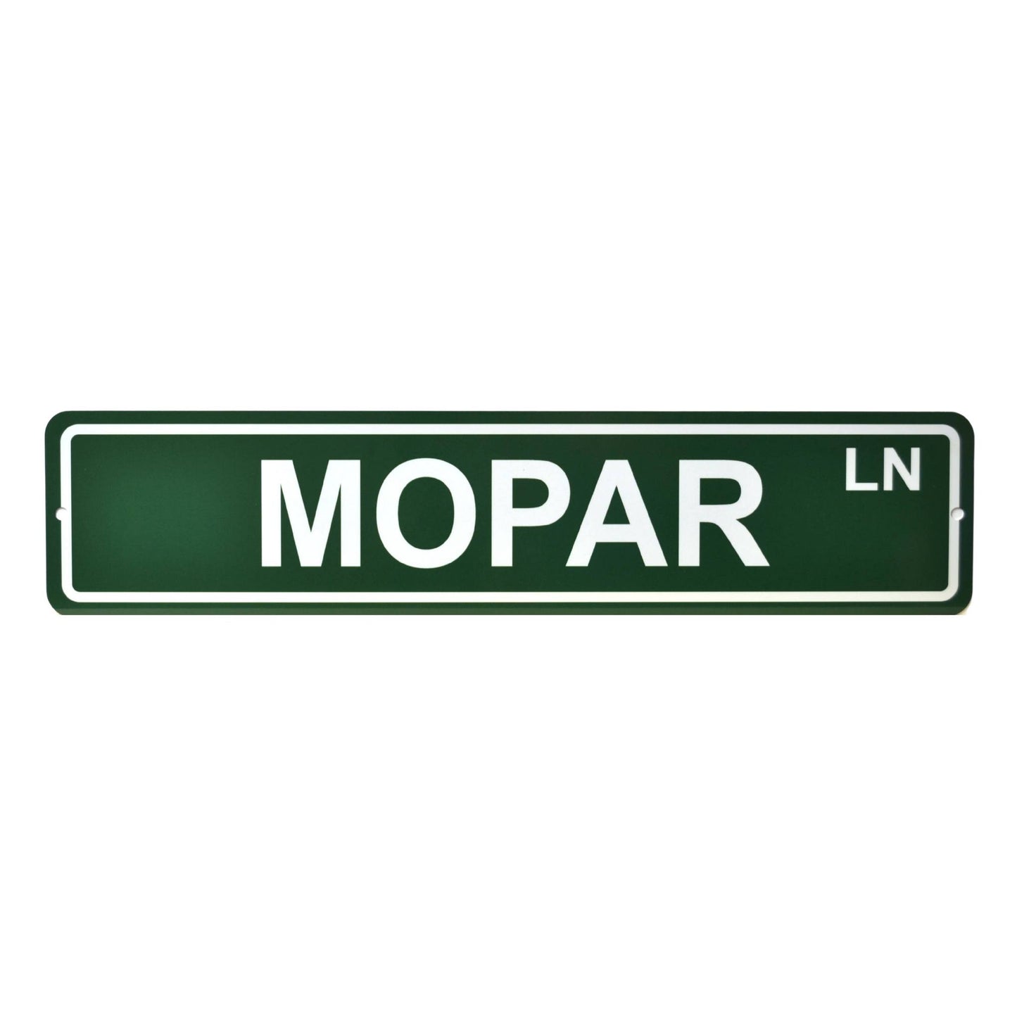 Mopar street sign