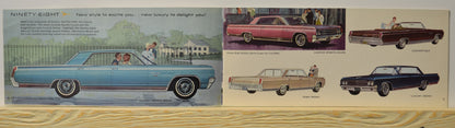 Ninety-Eight lineup with Holiday and Custom Sport models illustrated