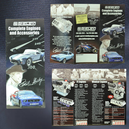 Shelby Engine & Accessories Pamphlet – Featuring Windsor & FE Engines