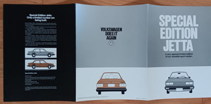 Volkswagen Special Edition Jetta brochure overview and feature panels