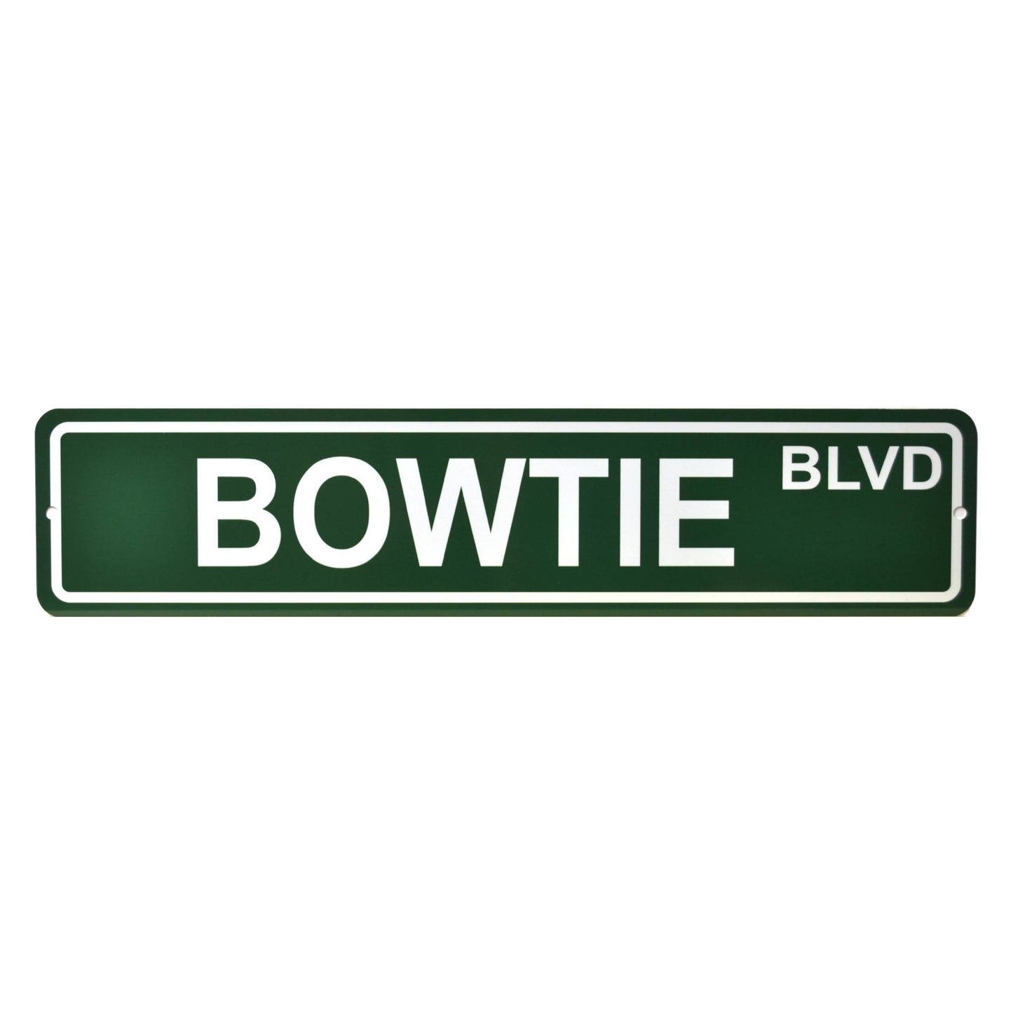Bow tie street sign