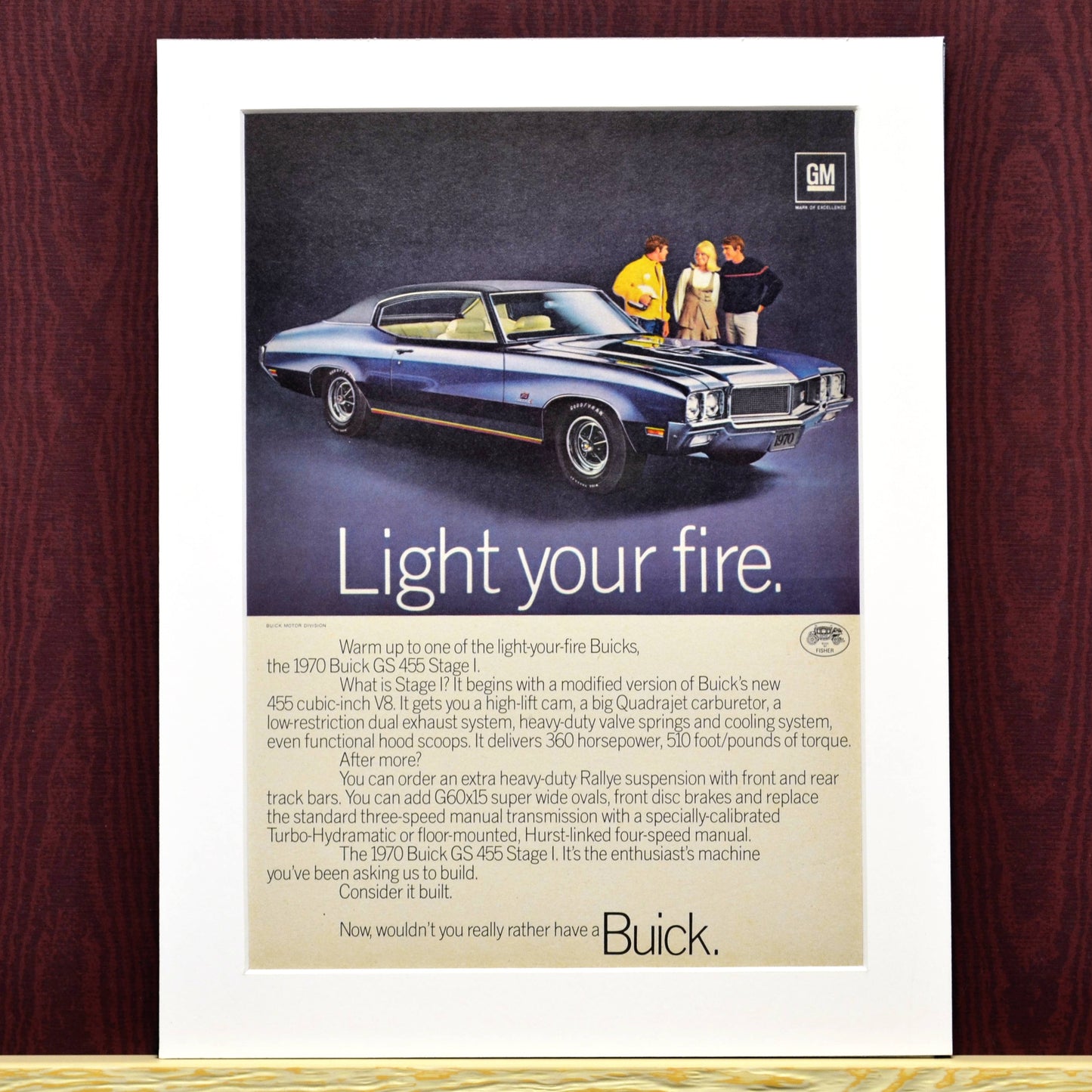 1970 Buick skylark print ad